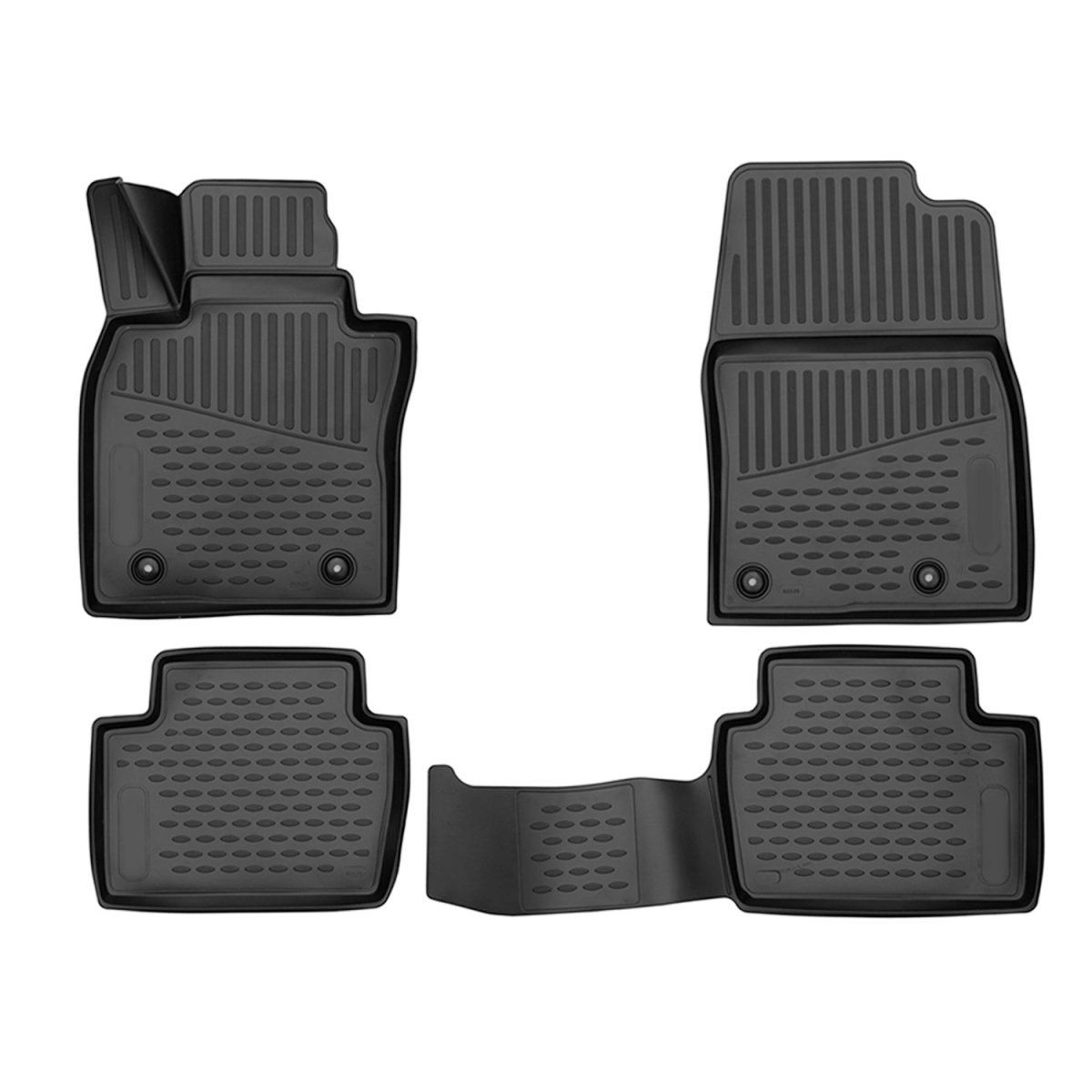Mazda CX-30 Floor Mats - Omac - Rubber TPE - Black - '20-'25